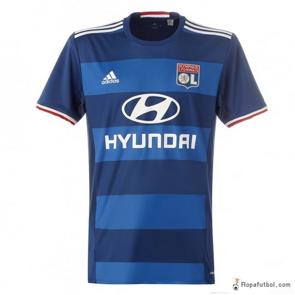 Camiseta Lyon Replica Segunda Ropa 2016/17 Azul